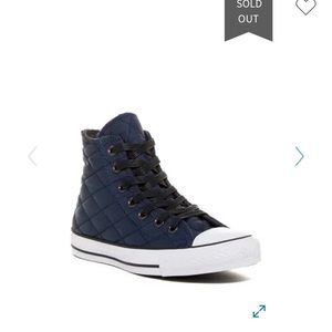 Quilted Converse High Tops